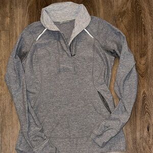 lululemon athletica Light Gray long sleeve top